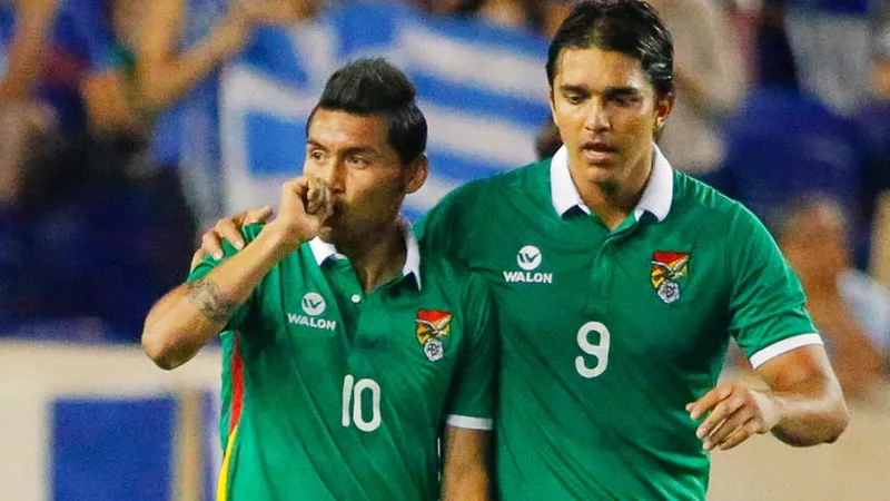 Cầu thủ Bolivia vô tư tận hưởng niềm vui chiến thắng trước Iraq Cầu thủ Bolivia vô tư tận hưởng niềm vui chiến thắng trước Iraq