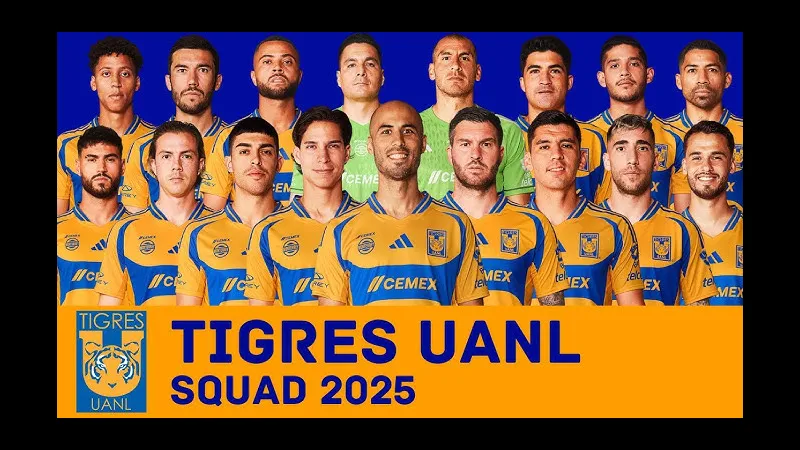Cầu thủ Tigres UANL chuyền bóng chính xác trước FC Cincinnati Cầu thủ Tigres UANL chuyền bóng chính xác trước FC Cincinnati